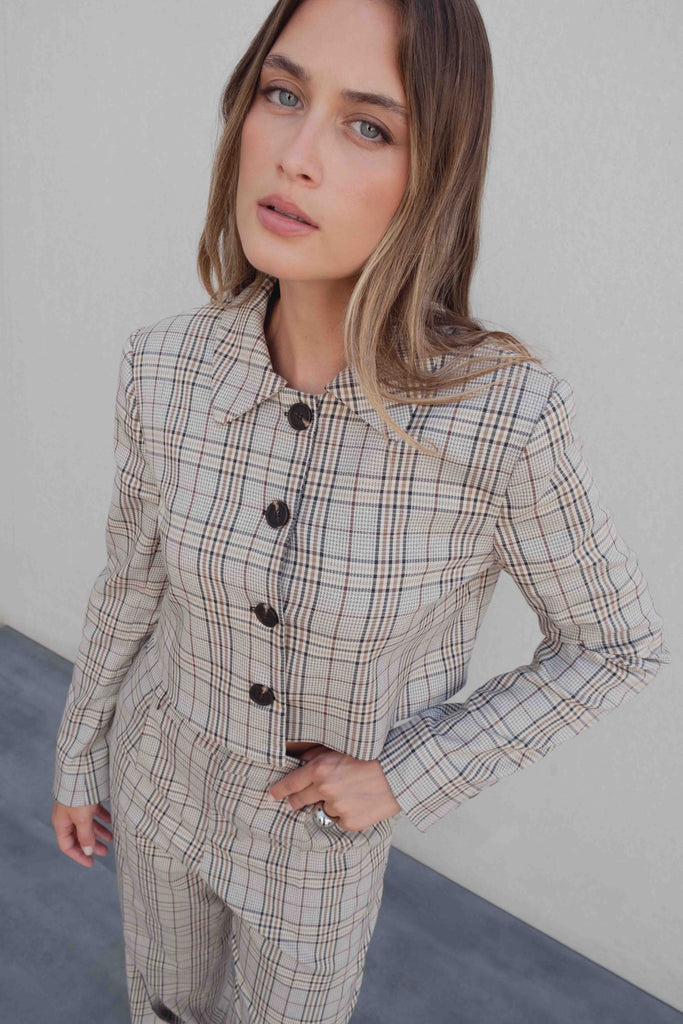 Chaqueta Cuadro Inglés